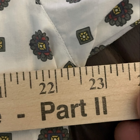 Vintage Levi Strauss Sportswear All Over Print‎ Collared Blue Tag Shirt Size L - Picture 7 of 10